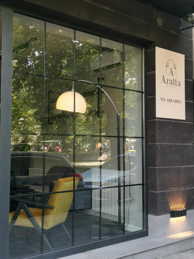 Aratta Boutique Hotel Ereván Exterior foto